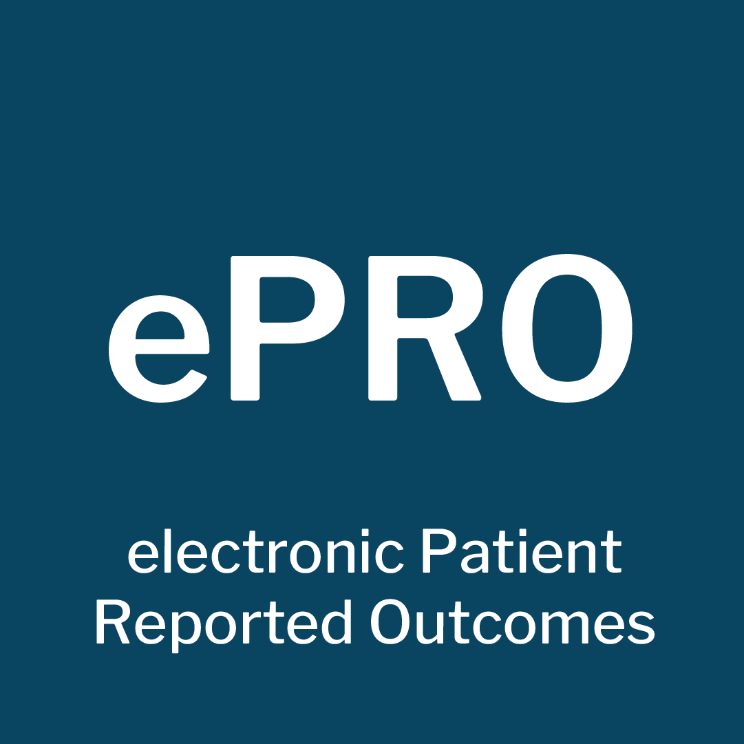 electronic Patient Reported Outcome (ePRO) 